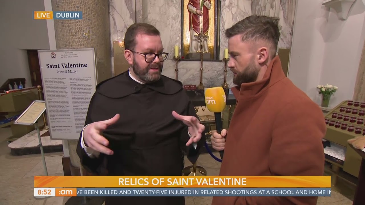 Feb '26 The Relics of St.Valentines in Whitefriar Street Church, Dublin, Ireland