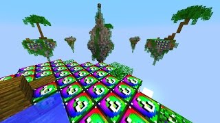 Minecraft SPIRAL LUCKY BLOCK SKY WARS screenshot 2