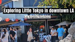 Little Tokyo Los Angeles Walking Tour 2026 | Explore Downtown LA in 4K