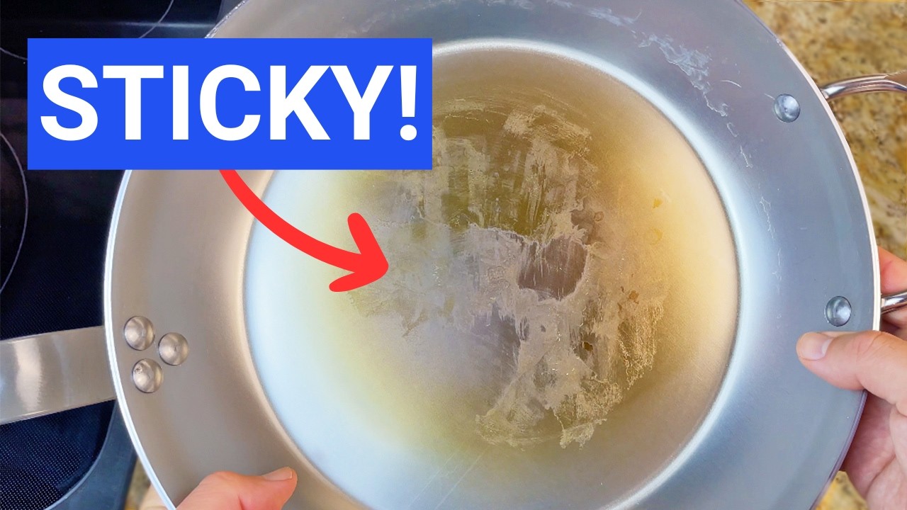 Why Your Carbon Steel Pan Is Sticky (And How to Fix It)