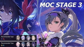HONKAI STAR RAIL | MEMORY OF CHAOS | STAGE 3 | 3 STARS | HYPERBOREAN SEARCH FOR WARMTH | MOC