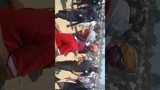 pejuang ex tim tim  berjoget  menunggu pak  prabowo tgl 3 -9 ~2223 di stadion haliwen