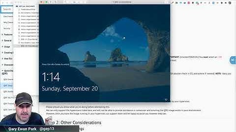 QDE v2 - VMWare Fusion (OVF) Setup