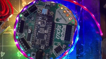 Adafruit NeoPixels Driven By Adafruit  Metro Mini.