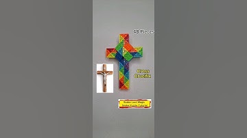 #Shorts - Cross Crucifix - 48 pieces magic snake puzzle #rubiksnake #snakecube #toys