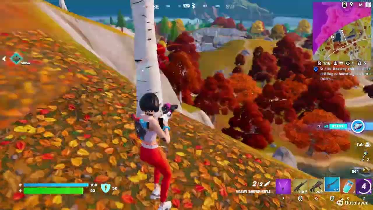 Fortnite: TOP SHOT - Double Elimination heavy sniper