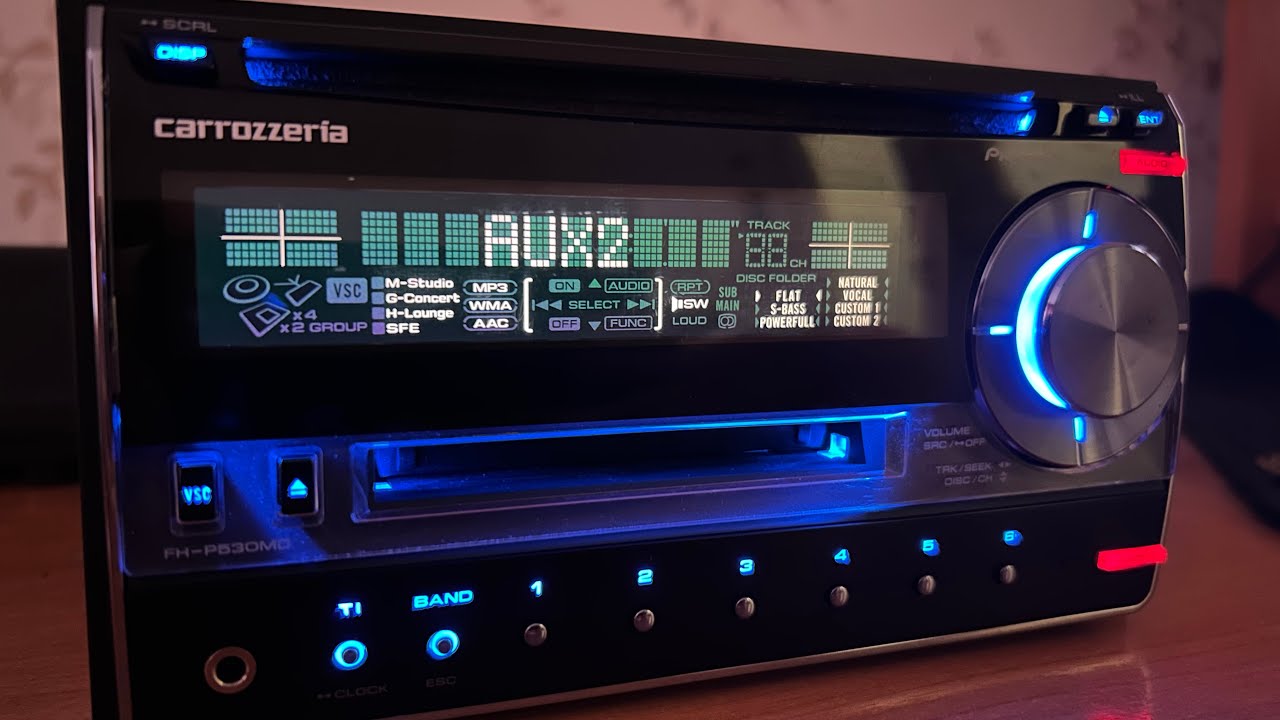 Pioneer Carrozzeria FH-P530MD - YouTube