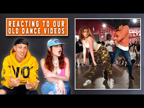 REACTING TO OUR OLD DANCE VIDEOS w/ Dytto