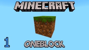Minecraft OneBlock (No Commentary) - Part 1