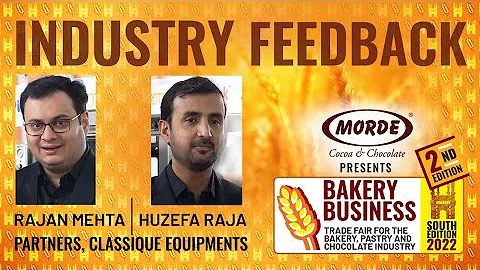 Rajan Mehta and Huzefa Raja of Classiqe Elements at Bakery Business Show 2022 South Edition