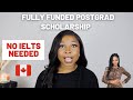 STUDY IN CANADA FOR FREE: STEPS TO GET A MASTERS DEGREE SCHOLARSHIP