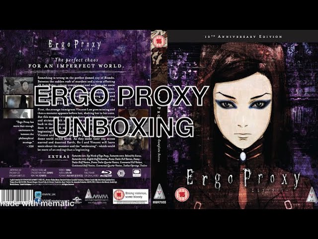 Ergo Proxy Blu-ray BOX [First Press Limited version], Video software