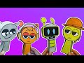 Incredibox Sprunki Gray, Oren, Fun Bot VS Tunner (Sprunki Tan) | Paper Craft Incredibox Sprunki