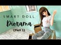 How to Build a 1:3 Scale Room Diorama for Smart Dolls and Dollfie Dream! {Diorama Series Part 1}