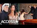 George Clooney Helps Amal Clooney Out Of A Boat In Loving Moment
