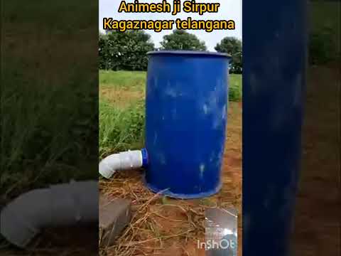 20 × 5 × 5 फीट बायोडाइजेस्टर इंस्टॉलेशन श्री अनिमेष जी कागजनगर तेलंगाना