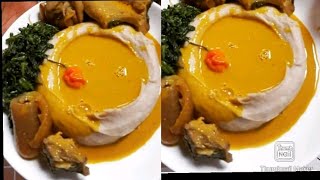 How to make Achu / Taro et Sauce jaune without using a motar/ Cameroonian Dish /Cameroon  YouTuber