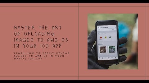 How to upload image to AWS S3 in native iOS app using Url Session