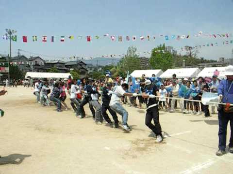 井口4丁目町内会_井口学区体育祭_成人綱引
