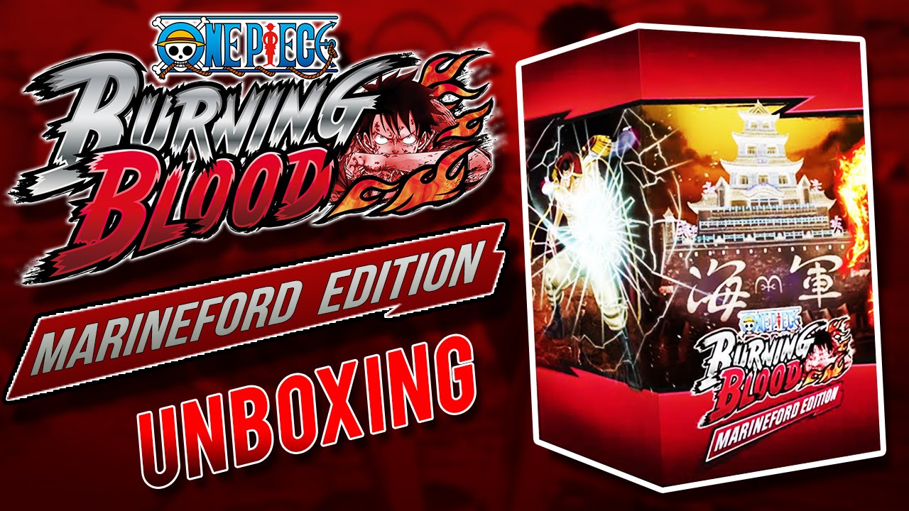 Unboxing › One Piece Burning Blood Marineford Edition YouTube
