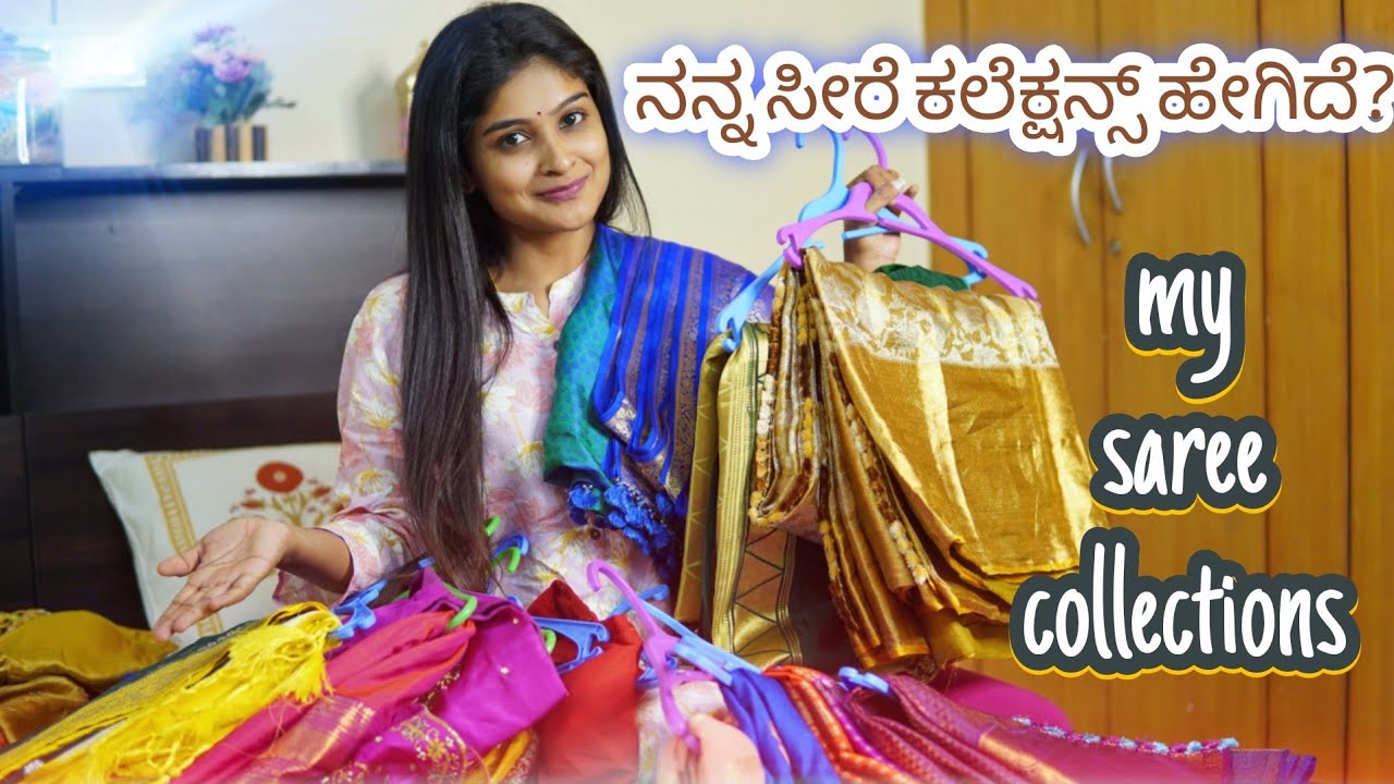 My Saree Collection | Silk Saree Collection | My wedding saree | shashilavanya | content cart
