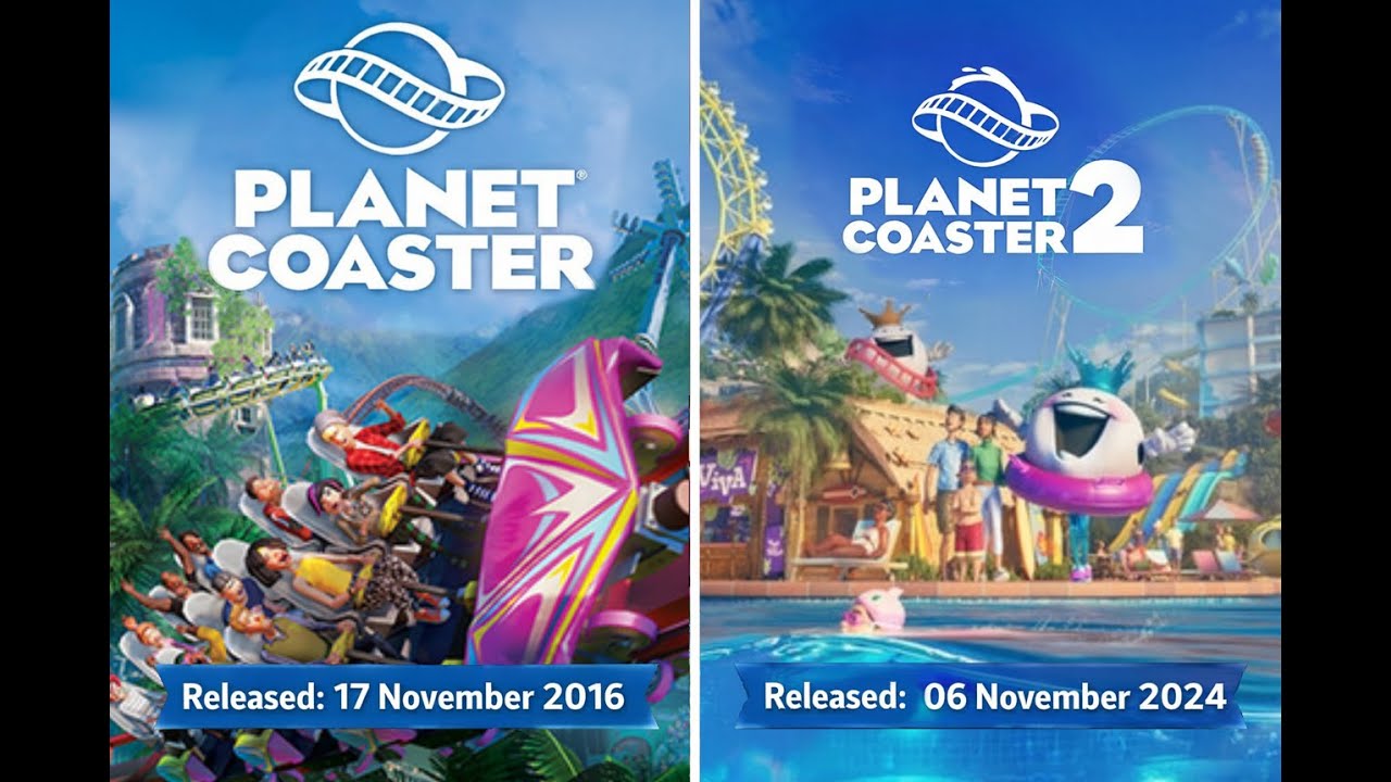 Planet Coaster 1 2 years after Planet Coaster 2 was released
