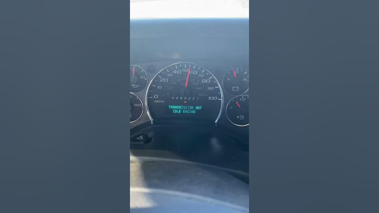 Transmission hot idle engine Chevy express 1500 2009 problem help YouTube