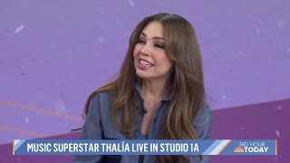 Thalía talks new docuseries 'Mixtape', Billboard awards