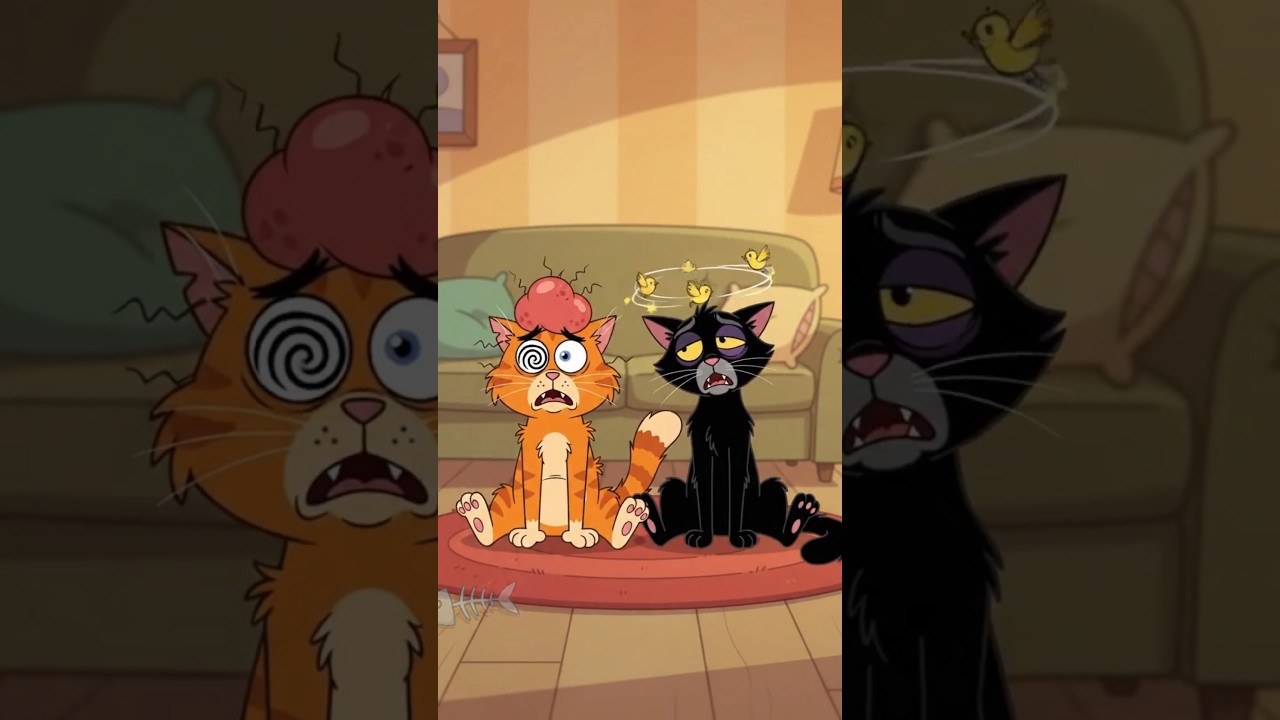 Cat Fight Gone Wrong - Animation