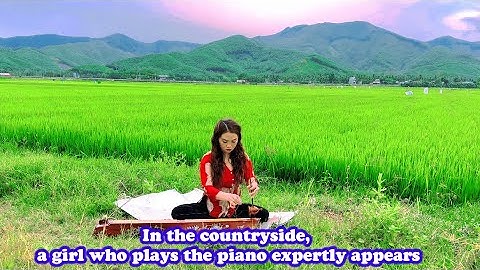 GIRL IN THE COUNTRY OF VIETNAMPLAYING THE ONE-STRINGPANTHER, IT HEARS THE BEST#Thaytrilamnong