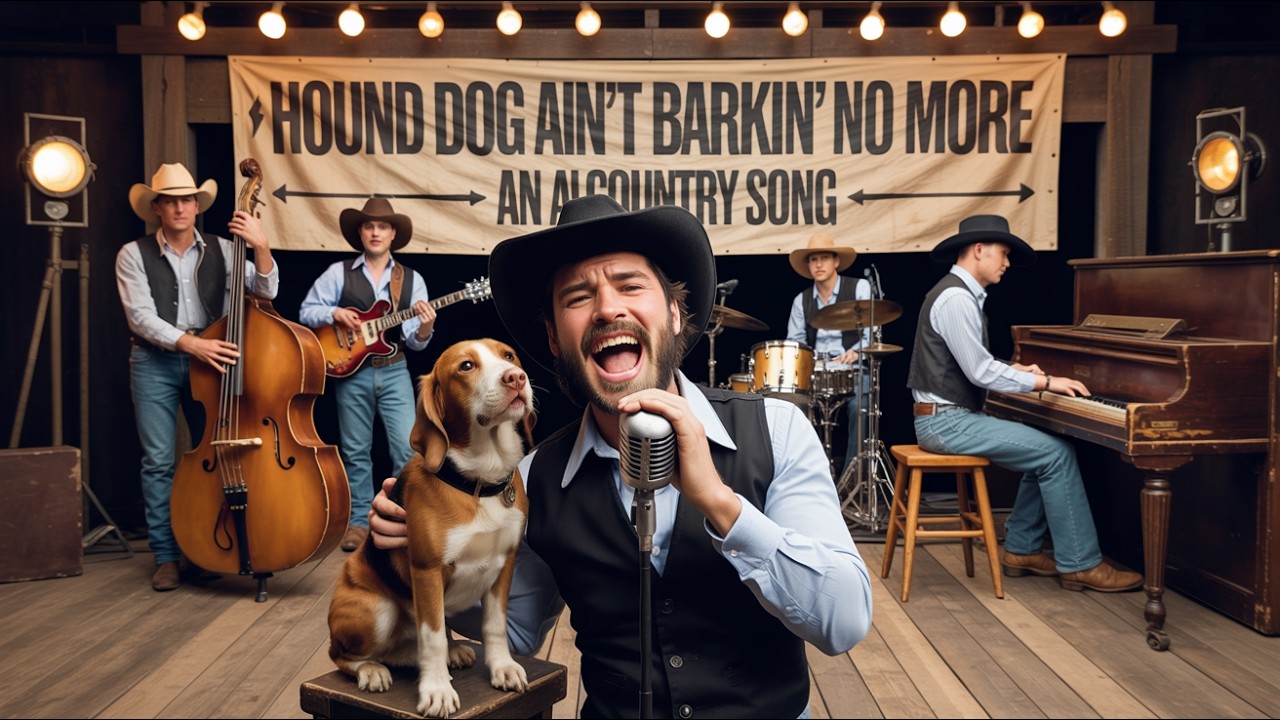 Hound Dog Ain’t Barkin’ No More - An Ai Country Song - YouTube
