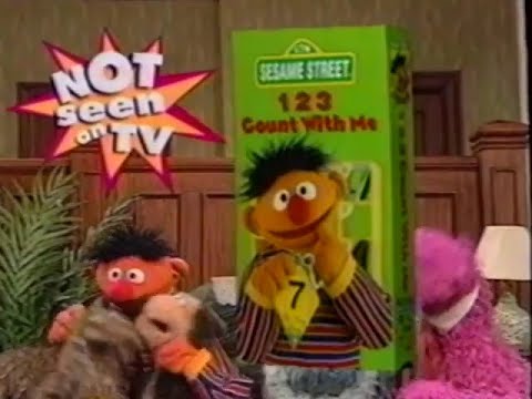 Sesame Street - 123 Count With Me (1997 VHS Rip)