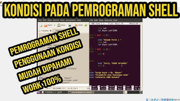 PENGGUNAAN KONDISI PADA PEMROGRAMAN SHELL DI LINUX UBUNTU