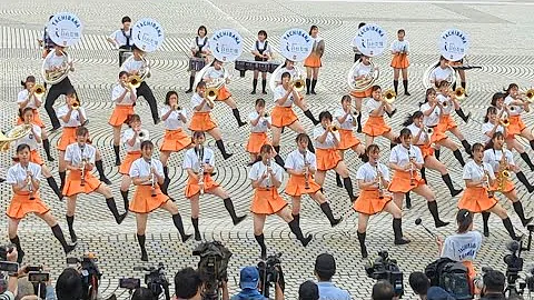 (4K)20221009 “橘色恶魔”京都橘高校吹奏楽部 Kyoto Tachibana SHS Band 三校联合交流演出(完整版) - 天天要闻