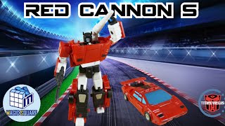 サイアス saias カスタムキュー Magic Square MB-07S Red Cannon (AKA Sideswipe Painted) - YouTube