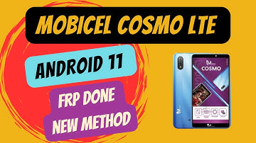 How to bypass FRP on Mobicel Cosmo LTE Android 11⛷🏍🚀🧨| Mobicel Cosmo LTE FRP bypass latest method💥💥💥