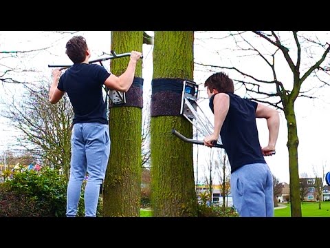 Portable Pullup &amp; Dip BAR! (20 BEST EXERCISES)