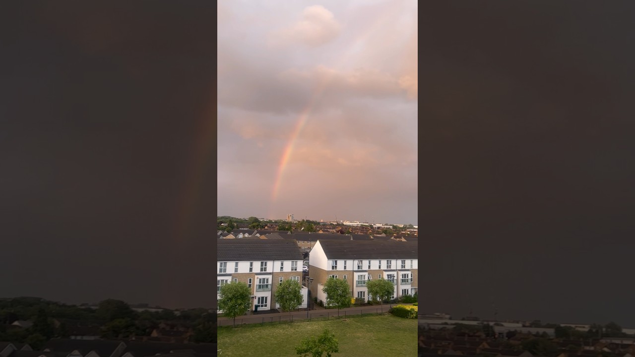 I saw a rainbow last weekend 🌈 