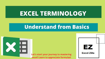 MS Excel Terminology (Part 1)