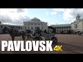 Pavlovsk Park, Russia walking tour 4k 60fps