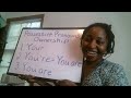 When to Use &quot;Your&quot;, &quot;You’re&quot;, and &quot;You are&quot; (Easy to Understand!), Video #45