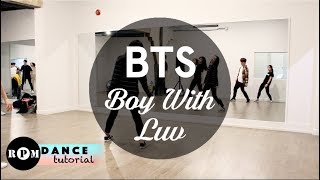BTS 'Boy With Luv' Dance Tutorial (Pre- Chorus, Chorus)