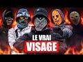 Le vrai visage de 5 rappeurs masqus ziak kekra zeu la voix menace santana