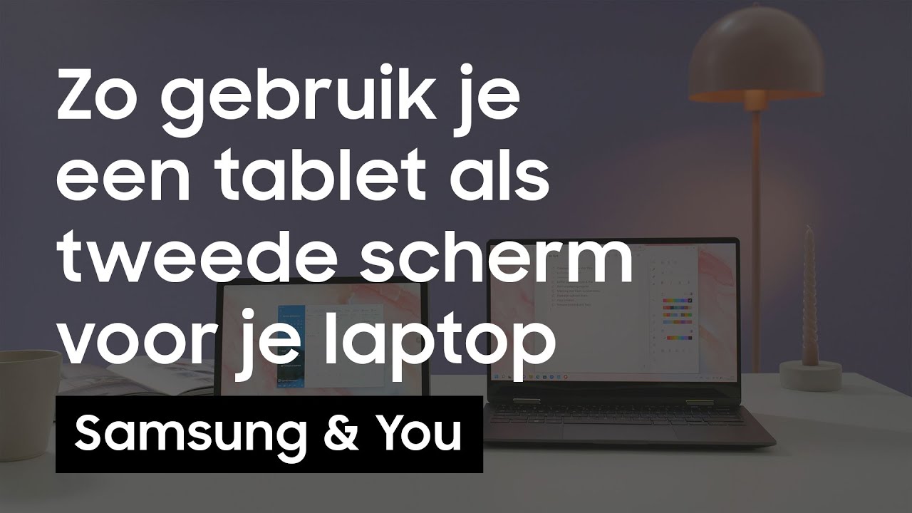 periscoop afstand schuur Tablet als tweede scherm voor je Samsung laptop gebruiken? | Samsung & You  - YouTube