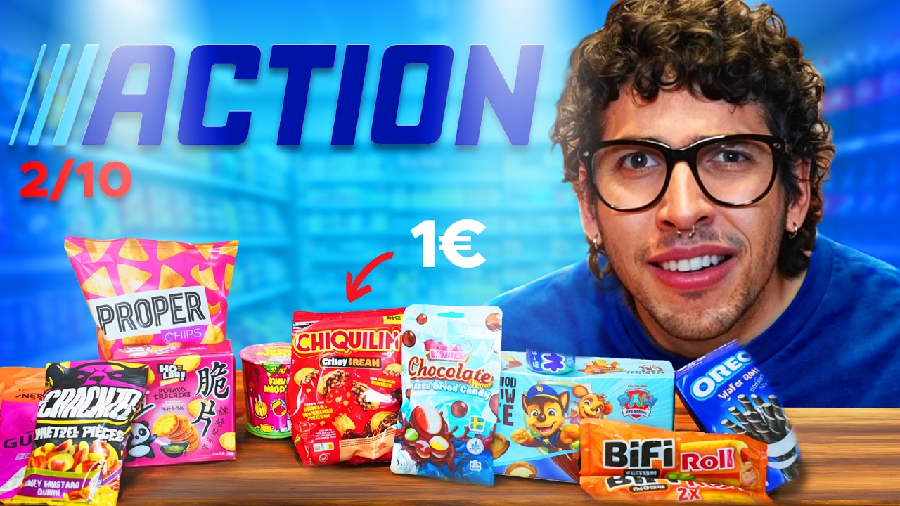 HO RISCHIATO DAVVERO − Provo TUTTI gli SNACK di ACTION