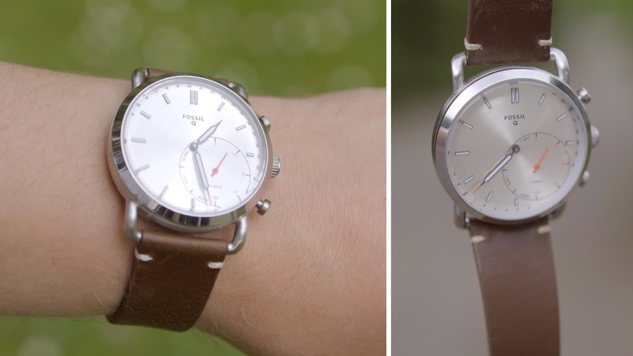 Die Zukunft der Armbanduhr!? - Fossil Q Commuter im Test - YouTube