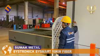 Sumak Metal Bystroni̇ck Bysmart 10Kw Fiber