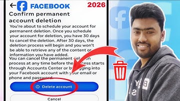 Facebook account delete kaise kare 2026 || facebook id delete kaise kare || Delete facebook account