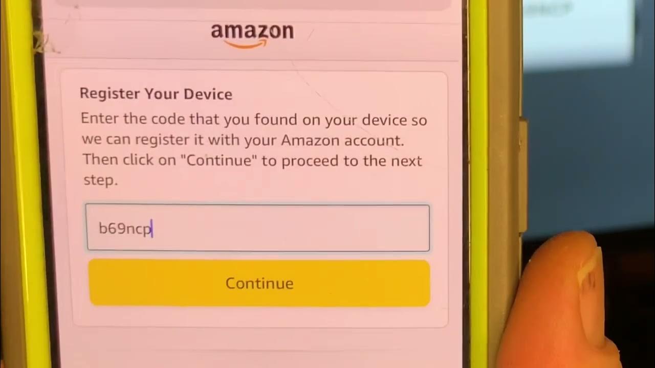 How to log in and create an Amazon account on Firestick 4K Max YouTube