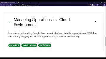 Managing Operations in a Cloud Environment || Diagnostic & Knowledge Check Answers